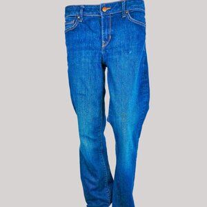 Gap 1969 Vintage Dark Denim Bootcut Semi-Faded Jeans